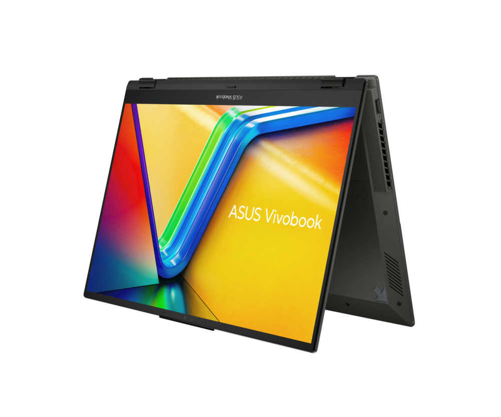 ASUS Vivobook S 16 Flip convertible laptop in Midnight Black