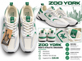 Zoo York Men's Athletic Sneakers – White/Green