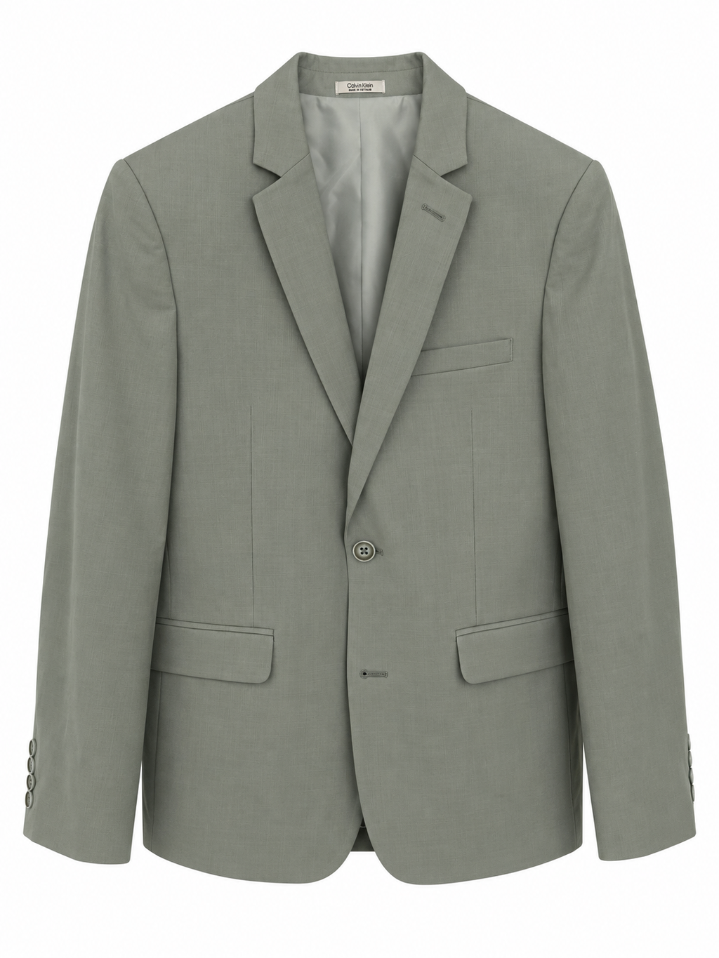Calvin Klein X Slim Fit Suit Jacket – Dark Sage